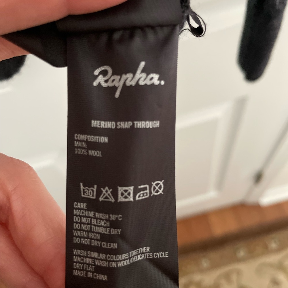 Rapha Merino Wool Button Down Sweater - image 4